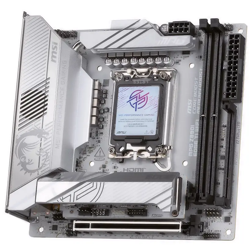 Montaje Placa Base MSI MPG Z890I EDGE TI WIFI Gaming PC Valdebebas
